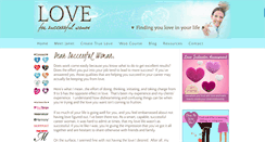 Desktop Screenshot of loveforsuccessfulwomen.com